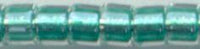 DB-0904  Lined Crystal Shimmering Sea Green   11° Delica (10gm Fliptop)