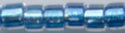 DB-0905  Lined Crystal Shimmering Sky Blue   11° Delica (04gm Tube)