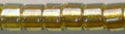 DB-0909  Lined Crystal Shimmering Brass   11° Delica (04gm Tube)