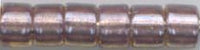 DB-0912  Lined Crystal Shimmering Taupe   11° Delica (10gm Fliptop)