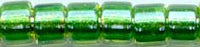 DB-0916  Lined Crystal Shimmering Spring Grass   11° Delica (04gm Tube)