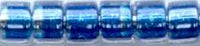 DB-0920  Lined Crystal Shimmering Bright Blue   11° Delica (04gm Tube)