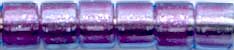 DB-0922  Lined Light Blue Shimmering Pink   11° Delica (04gm Tube)