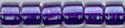 DB-0923  Lined Crystal Shimmering Violet   11° Delica (10gm Fliptop)