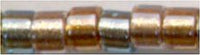 DB-0981  Sparkling Lined Sand Dune Mix   11° Delica (04gm Tube)
