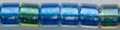 DB-0985  Lined Shimmering Evergreen Ocean Mix   11° Delica (04gm Tube)