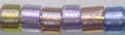 DB-0986  Lined Shimmering Purple Mix   11° Delica (04gm Tube)