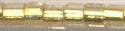 DBC-033 - Lined Gold 22kt 11° Delica Hex Cut