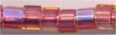 DBC-062 - Lined Strawberry Ice AB 11° Delica Hex Cut