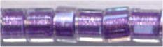 DBC-906 - Lined Crystal Shimmering Lavender 11° Delica Hex Cut