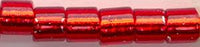 dbl-0043 - Silver Lined Red Orange 8° Delica cylinder