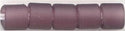 dbl-1264- Matte Transparent Mauve 8° Delica cylinder