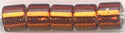 dbl-0144 - Silver Lined Amber 8° Delica cylinder