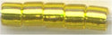 dbl-0145 - Silver Lined Acid Yellow 8° Delica cylinder