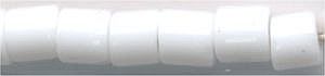 dbl-0200 - Opaque Chalk White 8° Delica cylinder
