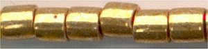 dbl-0410 - Galvanized Yellow Gold 8° Delica cylinder