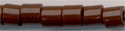 dbl-0734 - Opaque Chocolate Brown 8° Delica cylinder