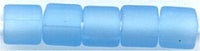 dbl-0747 - Mate Transparent Light Blue 8° Delica cylinder