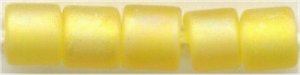 dbl-0854 - Matte Transparent Lemondrop AB 8° Delica cylinder