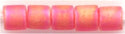 dbl-0856 - Matte Transparent Red Orange AB 8° Delica cylinder