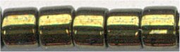dbm-0011 Metallic Olive  10° Delica cylinder bead (10gm)