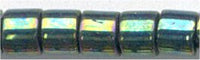 dbm-0027 Metallic Teal Iris  10° Delica cylinder bead (10gm)