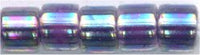 dbm-0059 Lined Light Violet AB  10° Delica cylinder bead (10gm)