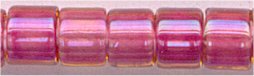 dbm-0062 Lined Strawberry Ice AB  10° Delica cylinder bead (10gm)