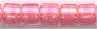 dbm-0070 Lined Rose Pink AB  10° Delica cylinder bead (10gm)