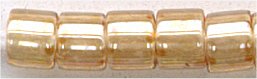 dbm-0101 Light Topaz Luster  10° Delica cylinder bead (10gm)
