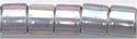 dbm-0107 Transparent Grey Iris  10° Delica cylinder bead (10gm)