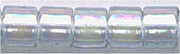 dbm-0110 Transparent Light Blue AB  10° Delica cylinder bead (10gm)