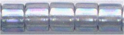 dbm-0111 Transparent Grey Luster AB  10° Delica cylinder bead (10gm)