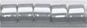 dbm-0114 Transparent Silver Grey Luster  10° Delica cylinder bead (10gm)