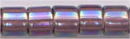 dbm-1244 Transparent Mauve AB  10° Delica cylinder bead (10gm)