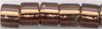 dbm-0150 Silver Lined Brown  10° Delica cylinder bead (10gm)