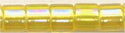 dbm-0171 Transparent Yellow AB  10° Delica cylinder bead (10gm)