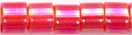 dbm-0172 Transparent Burnt Orange AB  10° Delica cylinder bead (10gm)