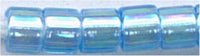 dbm-0176 Transparent Sky Blue AB  10° Delica cylinder bead (10gm)