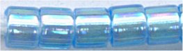 dbm-0176 Transparent Sky Blue AB  10° Delica cylinder bead (10gm)