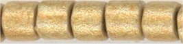 dbm-1832-f- Duracoat Matte Galvanized Gold 10° Delica cylinder