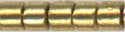 dbm-1832 - Duracoat Galvanized Gold 10° Delica cylinder
