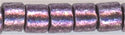 dbm-1850 - Duracoat Galvanized Eggplant 10° Delica cylinder bead (10gm)