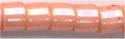 dbm-0207 Opaque Peach Luster  10° Delica cylinder bead (10gm)