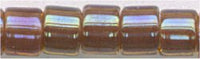 dbm-0287 Lined Topaz Amber  10° Delica cylinder bead (10gm)
