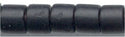 dbm-0310 Matte Black  10° Delica cylinder bead (10gm)