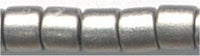 dbm-0321 Matte Nickel Plated  10° Delica cylinder bead (10gm)
