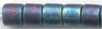 dbm-0325 Matte Metallic Blue Iris  10° Delica cylinder bead (10gm)