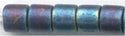 dbm-0325 Matte Metallic Blue Iris  10° Delica cylinder bead (10gm)