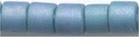 dbm-0376 Matte Metallic Light Grey Blue  10° Delica cylinder bead (10gm)